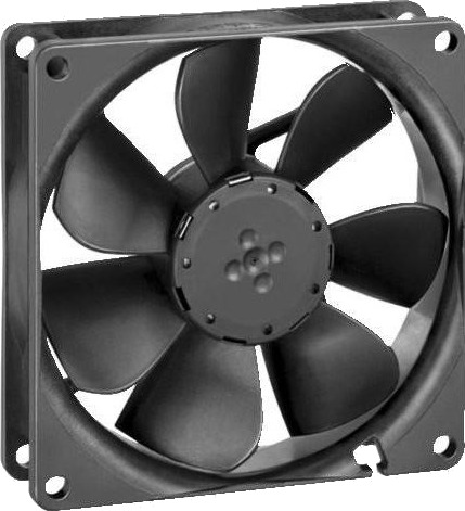 Ebm-Papst 3414N Vifte 9.2cm 2700 Rpm 84 M³/T Sort