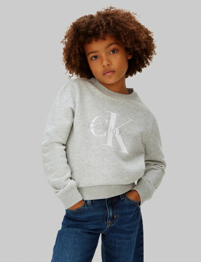Calvin Klein Ck Mono Logo Cn Grey 128