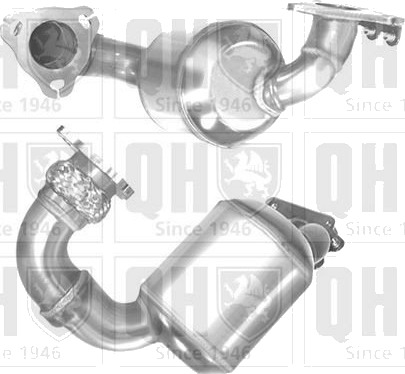 Katalysator QUINTON HAZELL QCAT80527H