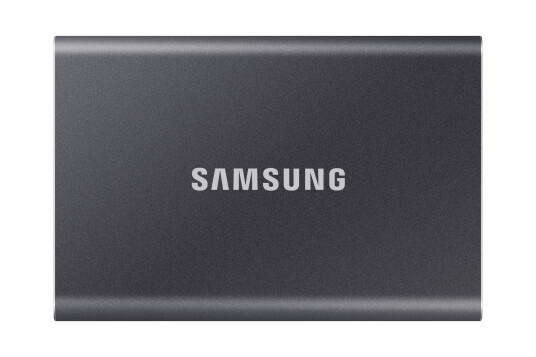 Samsung Bærbar SSD T7 USB 3.2 500GB (Grå), Gray