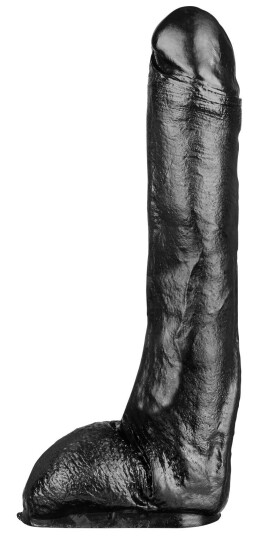 All Black Sven Dildo 29 cm      - Svart