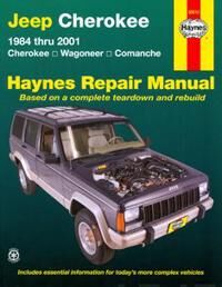 Jeep Cherokee Cherokee, Comanche & Wagoneer Limited, 2wd & 4wd, Petrol (1984-2001) Haynes Repair Man Av Haynes Publishing