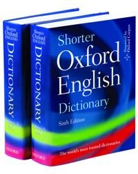 Shorter Oxford English Dictionary Av Oxford Languages