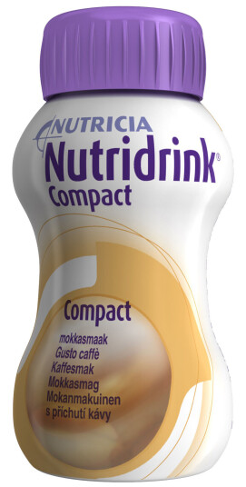 Nutridrink Compact næringsdrikk, Kaffe, 4 x 125 ml