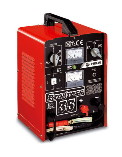 Helvi Batterilader Progress 35b, 6/12/24/36/48 V, 38a Helvi Batterilader Progress 35b, 6/12/24/36/48 V, 38a