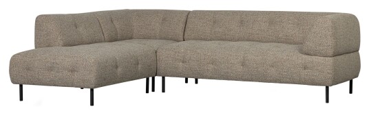 Woood EE - De Eekhoorn Lloyd Hjørnesofa, Venstre, Brown Melange Unoliving 1712529-01-0 1744168-01-0