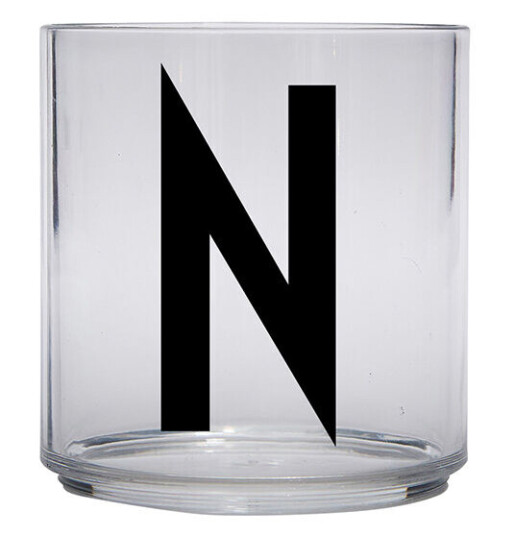 Design Letters Kids glass N Design Letters Kids glass N