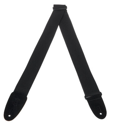 Levys Cotton Strap 2"" BK
