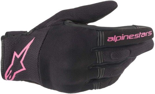 Alpinestars Stella Copper Ladies motorsykkel hansker L Svart Rosa Alpinestars Stella Copper Ladies motorsykkel hansker L Svart Rosa