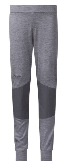 Bergans Kids' Myske Wool Pant 86, Solid Grey Melange/Solid Dark Grey Bergans Kids' Myske Wool Pant 86, Solid Grey Melange/Solid Dark Grey