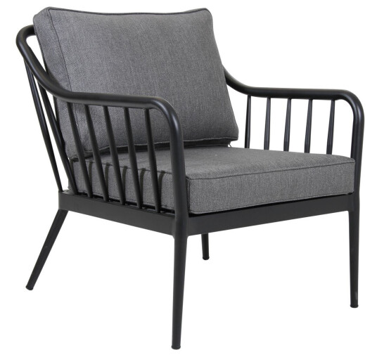 Brafab Coleville Loungestol m. grå puter Brafab Coleville Loungestol m. grå puter