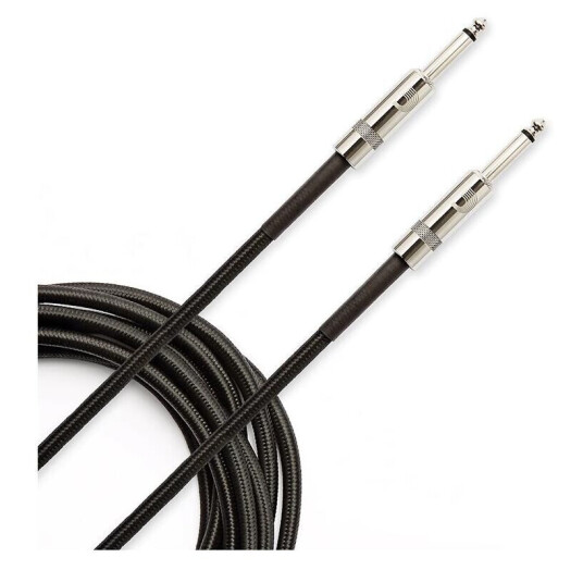 Waves Planet Waves Pw-Bg-20bk Instrumentkabel Custom Braided 6m Svart