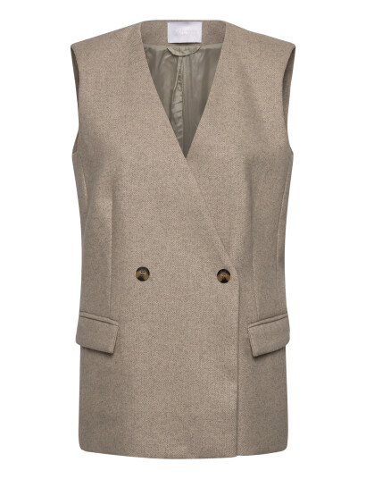 2NDDAY 2Nd Jules - Herringbone Suiting - Beige - 38