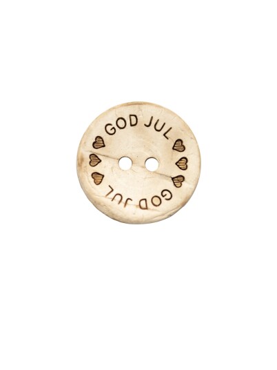 Kort Og Godt Knapp God Jul 22Mm