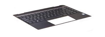 HP Top Cover Pob W Kb Bl Pob Gr