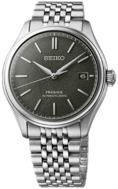 Seiko Herreklokke SPB465J1 Presage Sort/Stål Ø40.2 mm
