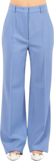 Max Mara Studio Dame Bukser Blå M,