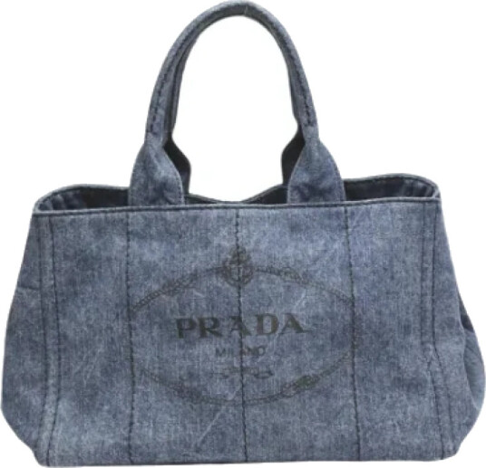 Prada Vintage Dame Blå Prada Vintage Dame Blå