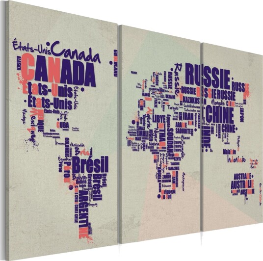 Bilde French Travel 90x60 Artgeist sp. z o. o.