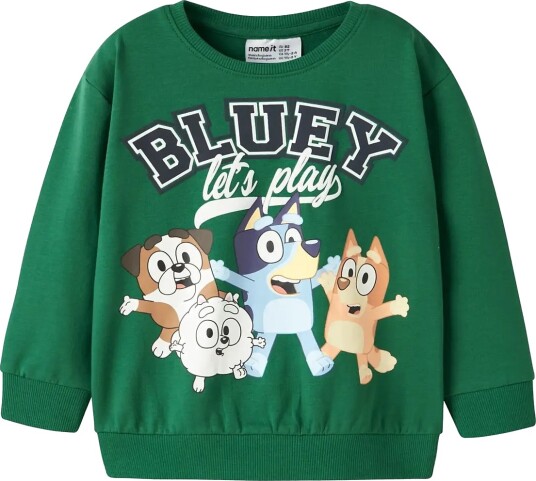Name It Nmmjust Bluey Nreg Sweat Unb Noos Sky Green 104 Name It Nmmjust Bluey Nreg Sweat Unb Noos Sky Green 104