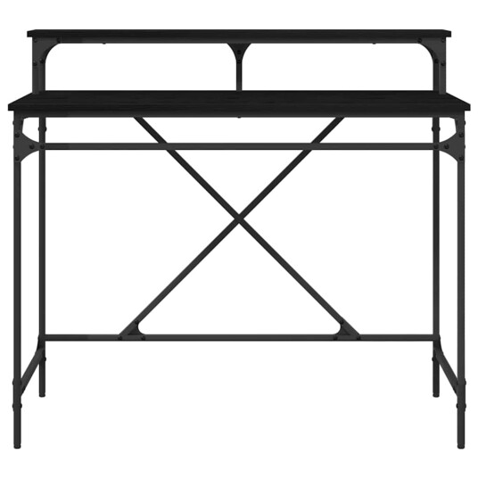 Skrivebord Svart Eik 100 x 50 x 90 cm Konstruert tre Skrivebord Svart Eik 100 x 50 x 90 cm Konstruert tre