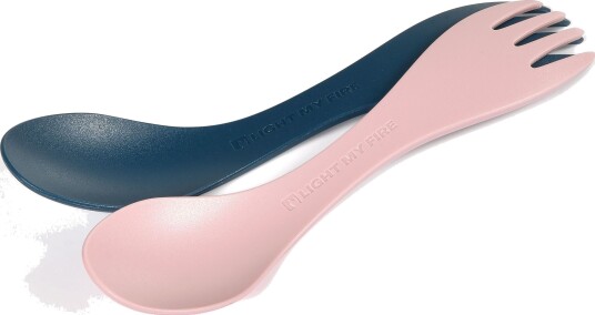 Light My Fire Spork Little 2-Pack Hazyblue/dustypink Light My Fire Spork Little 2-Pack Hazyblue/dustypink