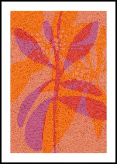 The Leaf Poster Plakat / 50x70cm