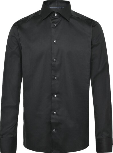 Eton Eton Signature Twill Shirt BLACK 43