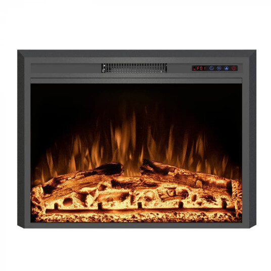 Scandiflames Electric Pyrope 77 cm Elpeis innsats Svart