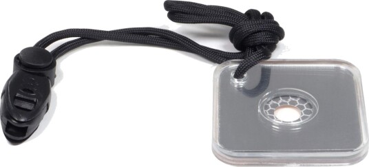 Origin Outdoors Signalspeil med siktehull forkrommet plast 5x5 cm