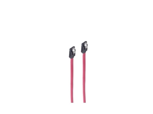 Shiverpeaks Bs78246-0.5, 0,5 M, Sata Iii, Hankjønn/Hankjønn, Rød, Rett, Rett