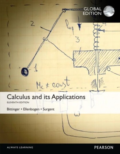 Calculus And Its Applications, Global Edition Av Marvin Bittinger, David Ellenbogen, Scott Surgent