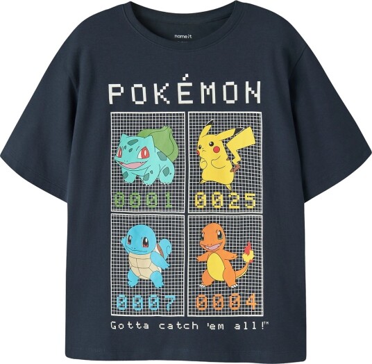 Name It T skjorte NkmJis Pokémon Navy Blazer Name It 7 8 år (122 128) T skjorte Marineblå