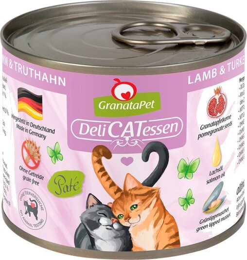 Granatapet Våtfôr Delicatessen Og Kalkun Lam 24 X 200 G