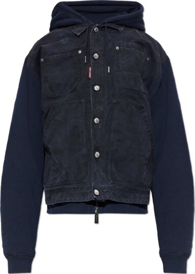 Dsquared2 Herre Jakker Blå S,