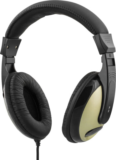 DELTACO Headset med volumekontrol DELTACO Headset med volumekontrol