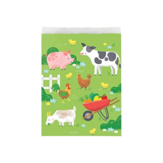 Treat Bags Gårdsdyr Pk/8 Treat Bags Gårdsdyr Pk/8
