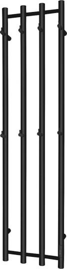 Hafa Grace håndkletørker 1405x346 mm, Sort Matt