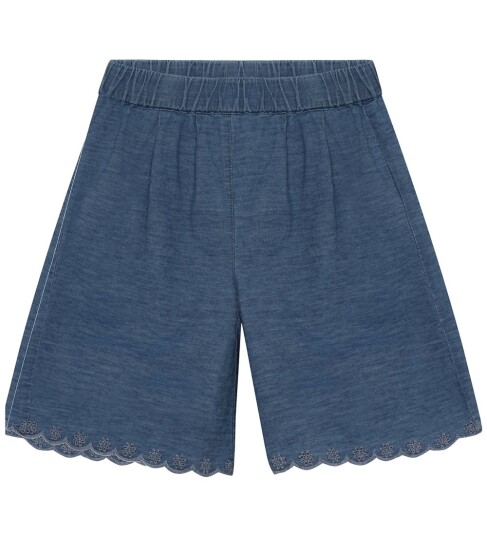Minymo Bermuda Shorts Chambrey Blue 98