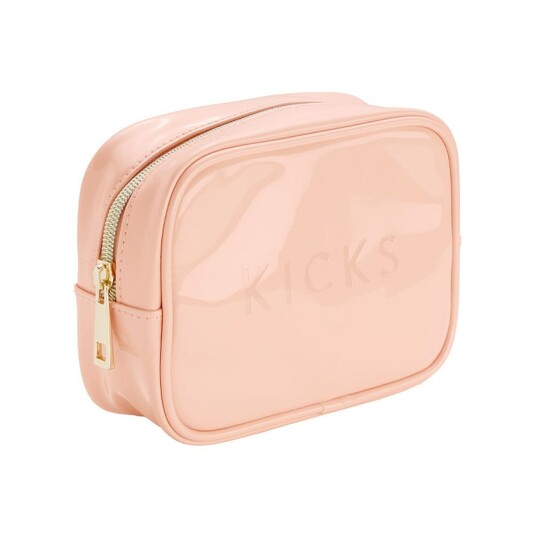 Small Boxy Make Up Bag Orange Small Boxy Make Up Bag Orange