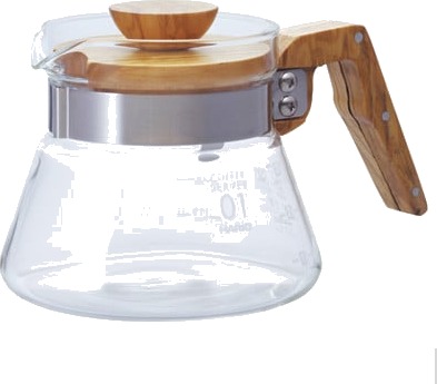 Hario Coffee Server 600 Olive Wood