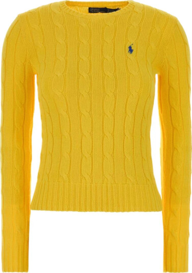 Polo Ralph Lauren Dame Strikkevarer Gul L,