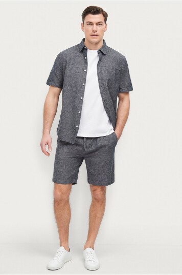 Ellos Collection Shorts Benton Blå