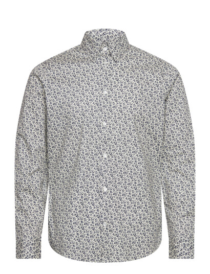 Casual Friday Cflevin Aop Shirt Cream S