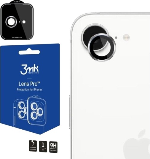 Kameralinse Herdet Glass 3Mk Lens Protection Pro - Sølv Til Apple Iphone 16E
