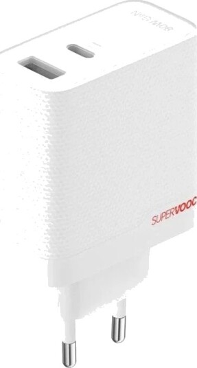 OPPO SUPERVOOC 80W Hvit OPPO SUPERVOOC 80W Hvit