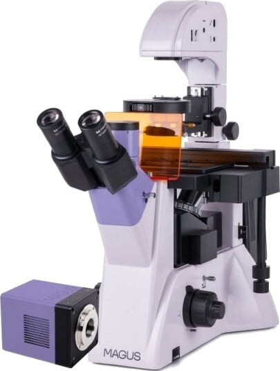 Magus Lum Vd500 Fluorescens Invertert Digitalt Mikroskop