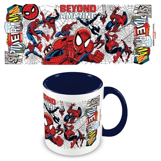 SPIDER-MAN TIMELESS COSTUME BLUE INNER C MUG