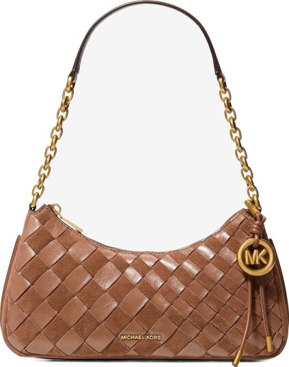 Michael Kors Md Chain Pouchette - LUGGAGE - One Size