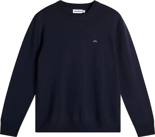 J. Lindeberg Keane Merino Crew Neck   Navy   XL